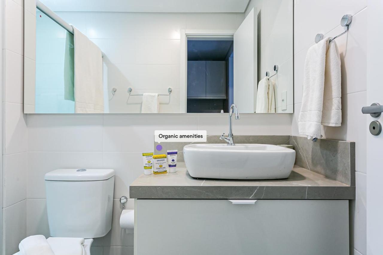 Апартаменты Studio Moderno Com Vaga, Proximo A Lagoa Da Conceicao - Trindade Флорианополис Экстерьер фото